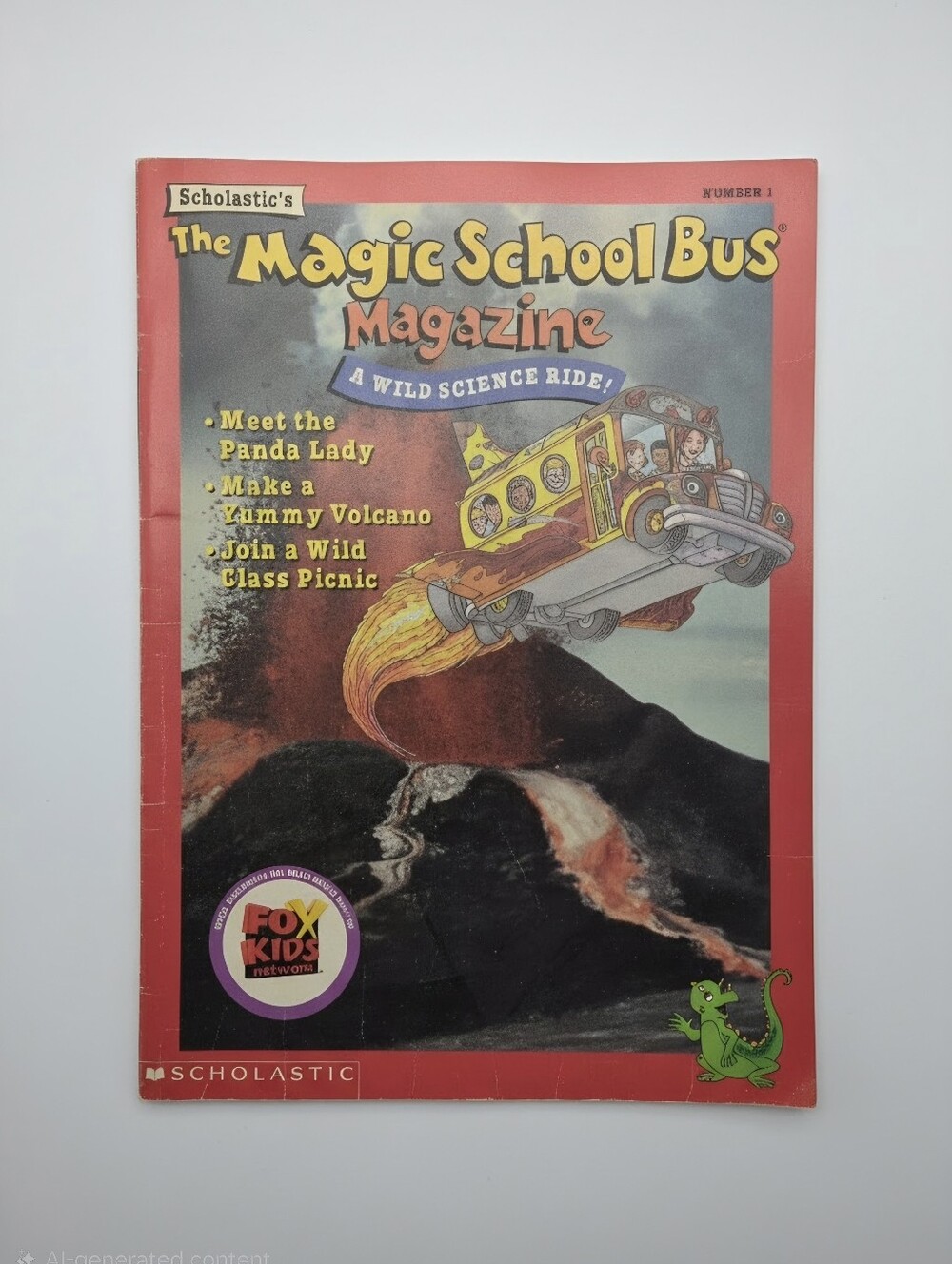The Magic School Bus Magazine A Wild Science Ride Number 1 - RARE